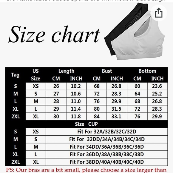 One shoulder sports bra - Picture 4 of 8